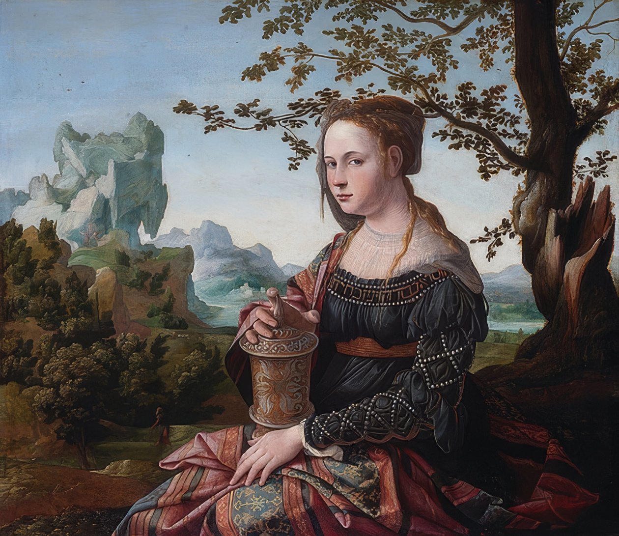 Maria Magdalena. Rundt 1530 av Jan van Scorel