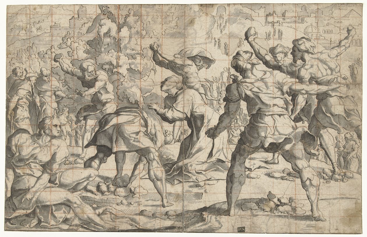Steining av Stephanus av Jan van Scorel