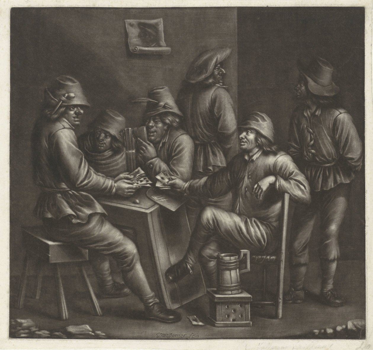 kortspillere av Jan van Somer