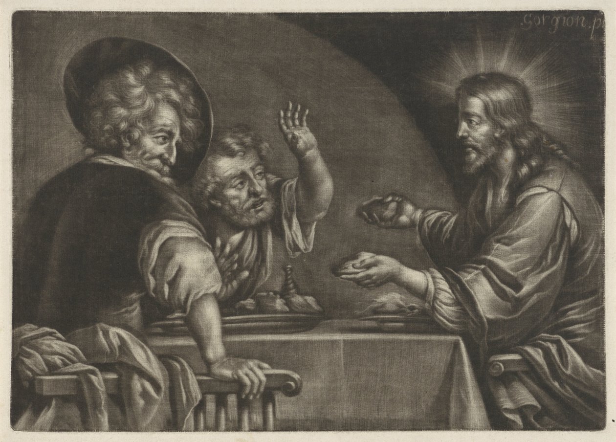 Måltid på Emmaus av Jan van Somer