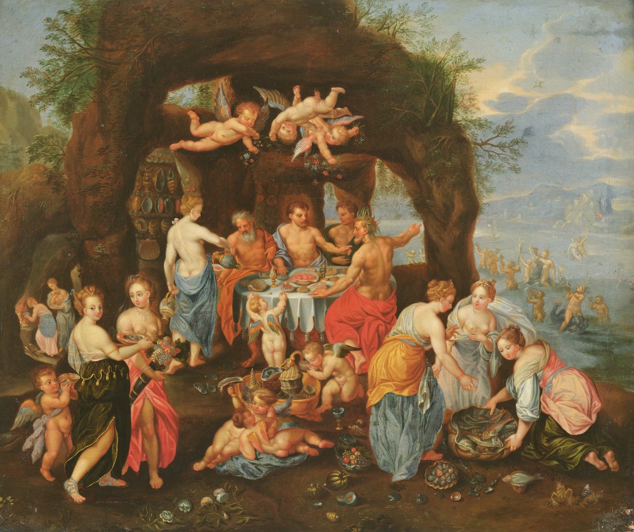 Gudsfesten av Jan van and Balen, Hendrik van Kessel
