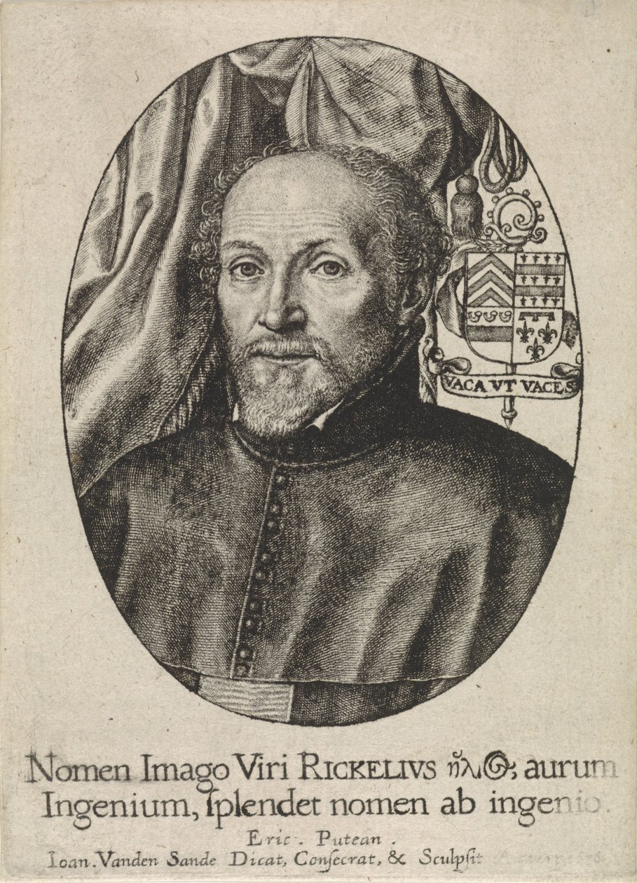 Portrett av teologen Dionysius Ryckel av Jan van de Sande