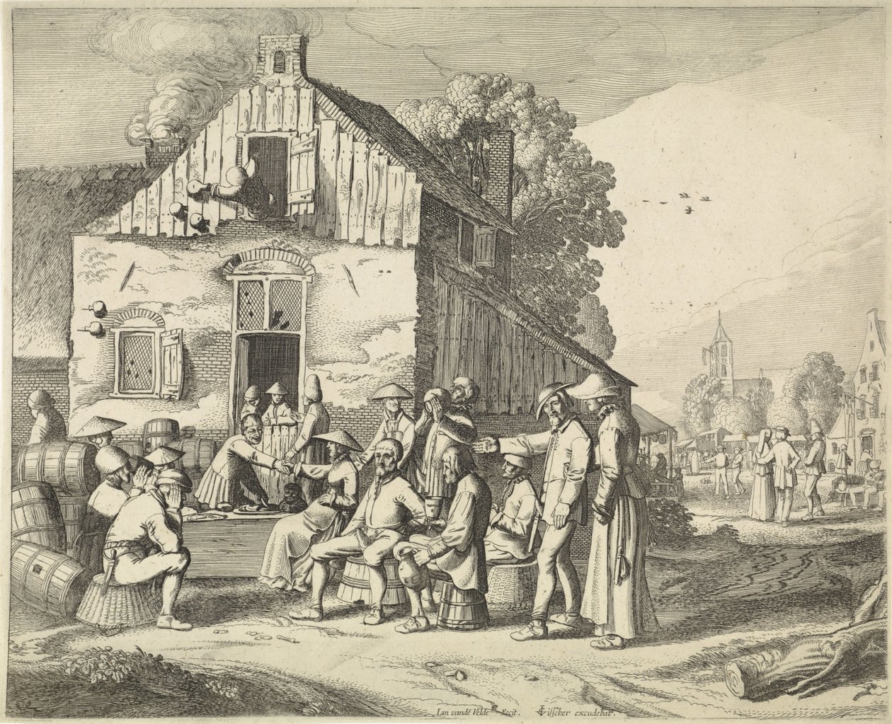 Bondemesse av Jan van de Velde (II)