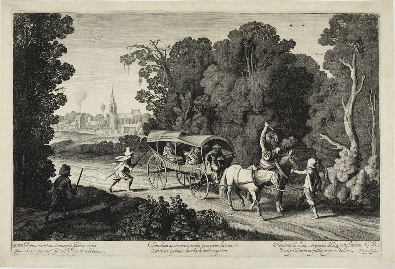 Ranere angriper en trener av Jan van de Velde II