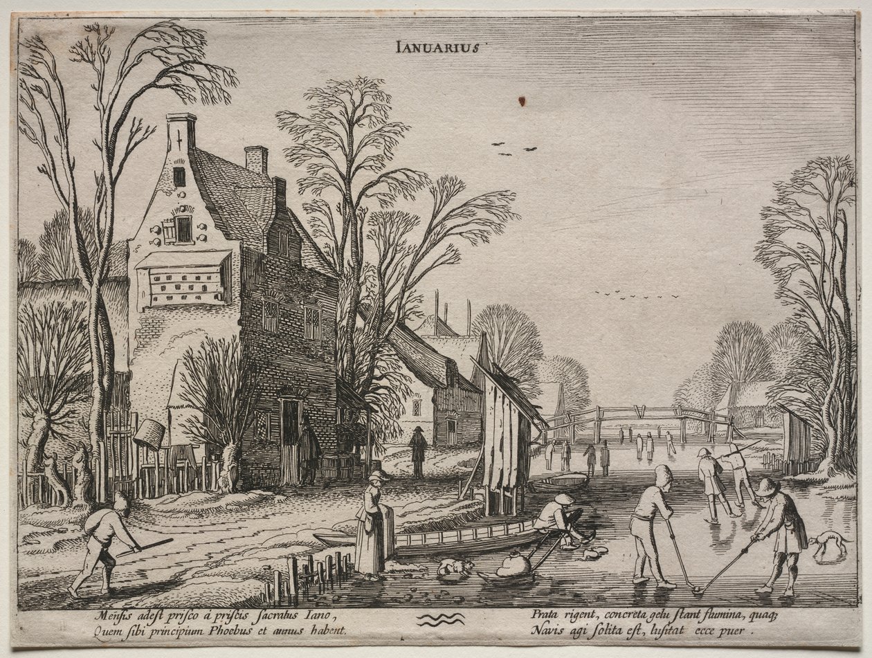 De tolv månedene: januar av Jan van de Velde II