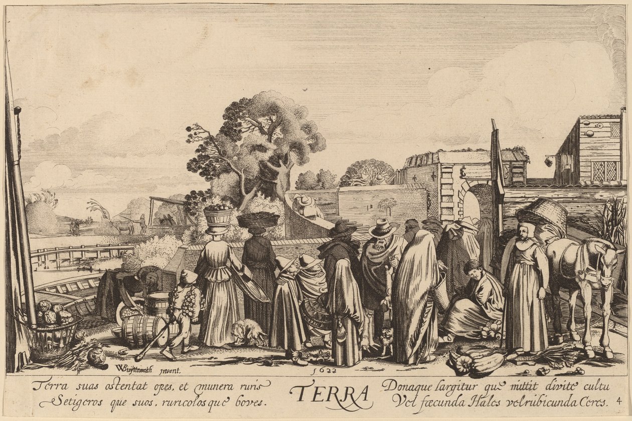 Jord av Jan van de Velde II after Willem Buytewech