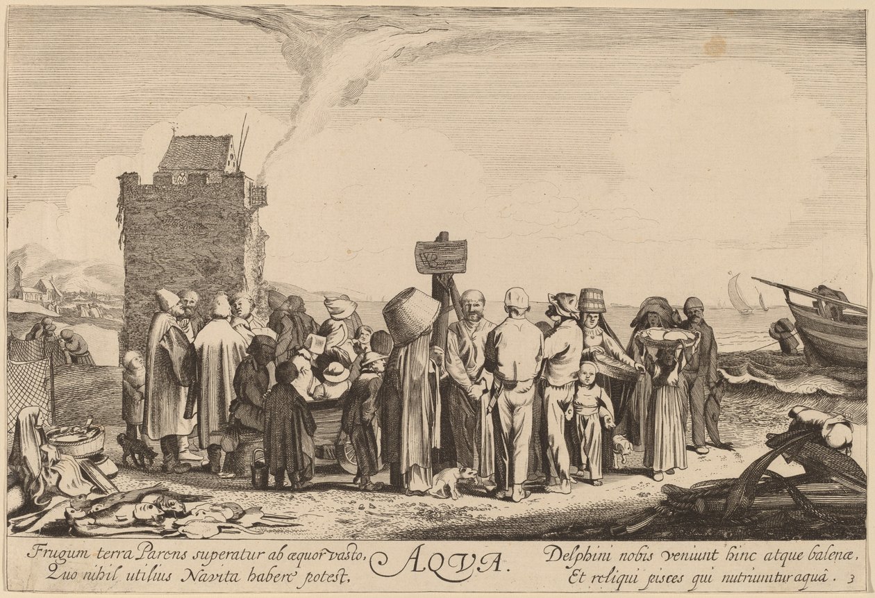 Vann av Jan van de Velde II after Willem Buytewech