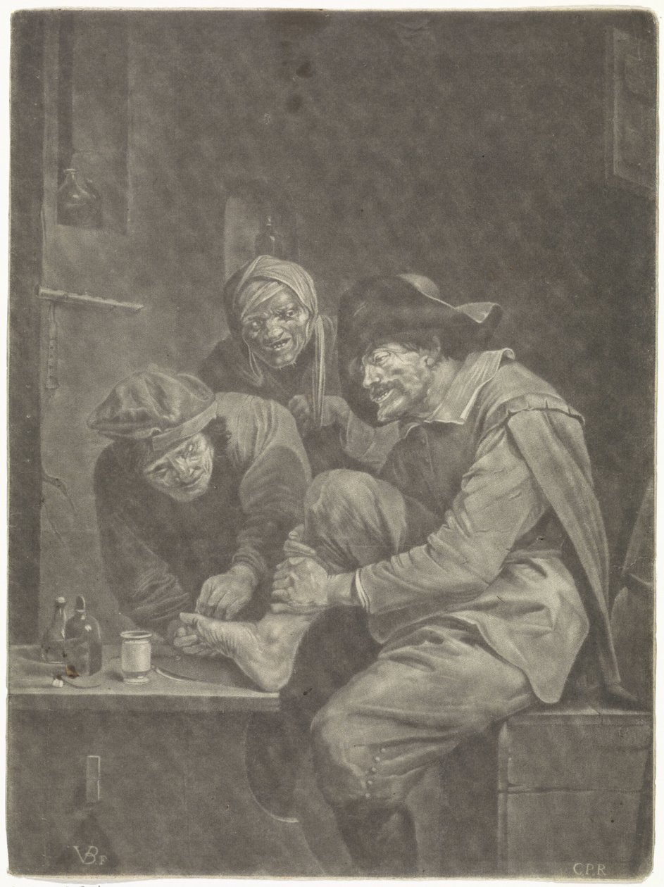 Mann med lege av Jan van der Bruggen