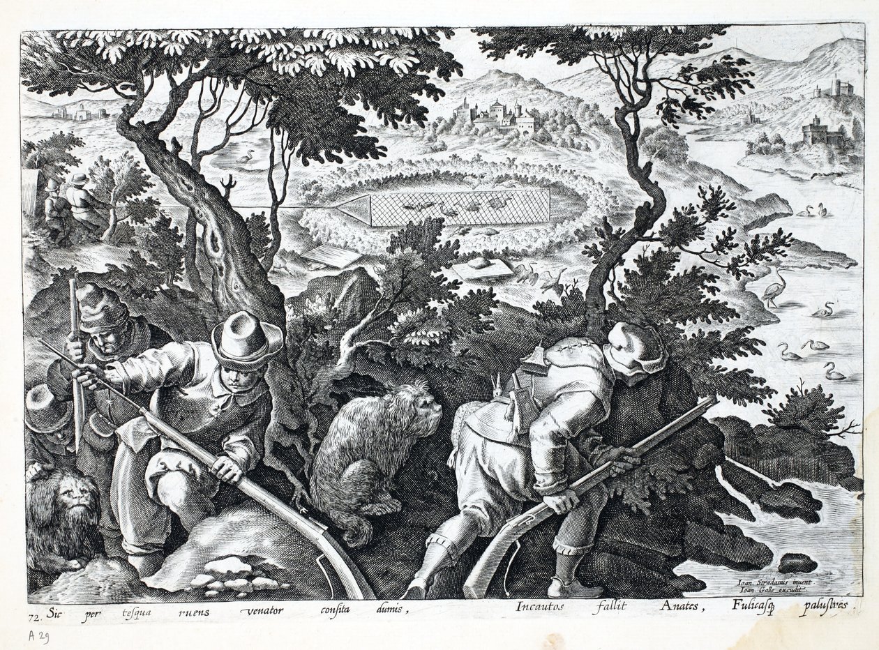 Hunting for Ducks, illustrasjon fra 