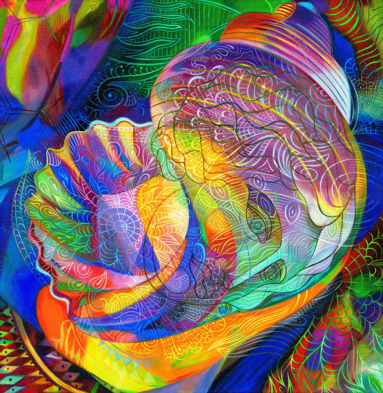I et halcyon hav, 2011, av Jane Tattersfield