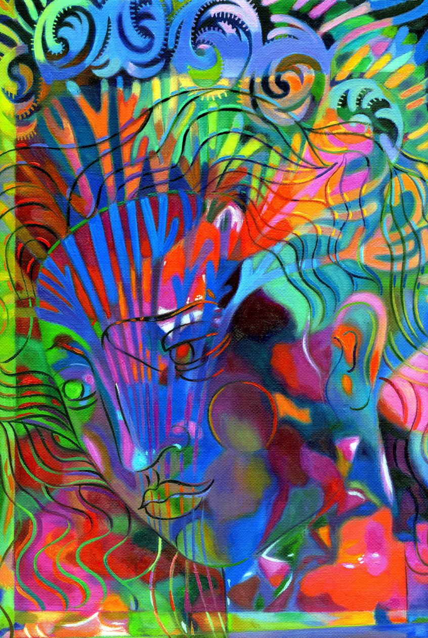 Under skyggen av melankolske grener, 2011, av Jane Tattersfield