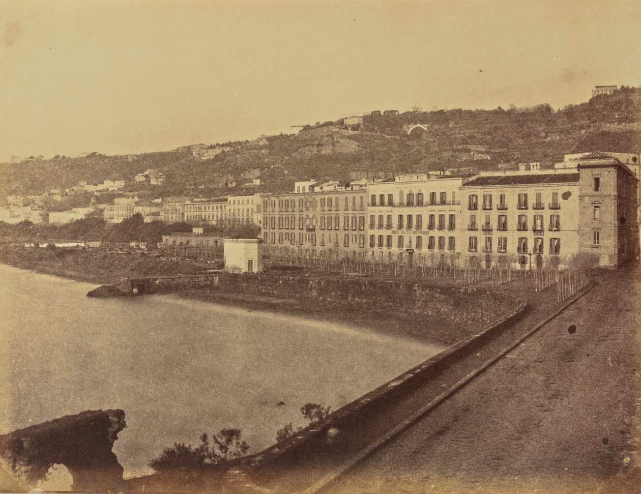 Napoli, fra vinduet vårt på Hotel des Etrangers av Jane Martha St. John