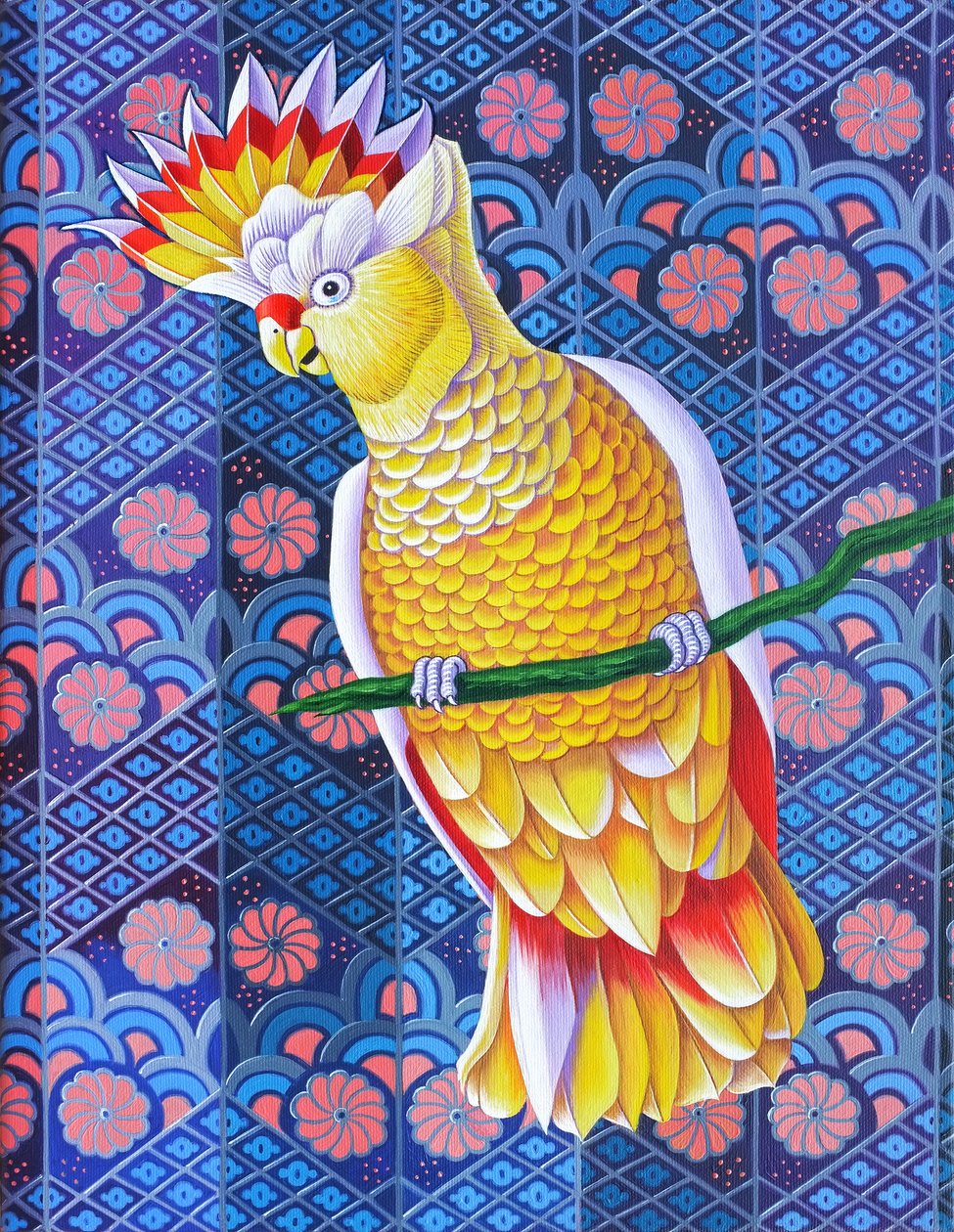 Kakadu, 2016, av Jane Tattersfield