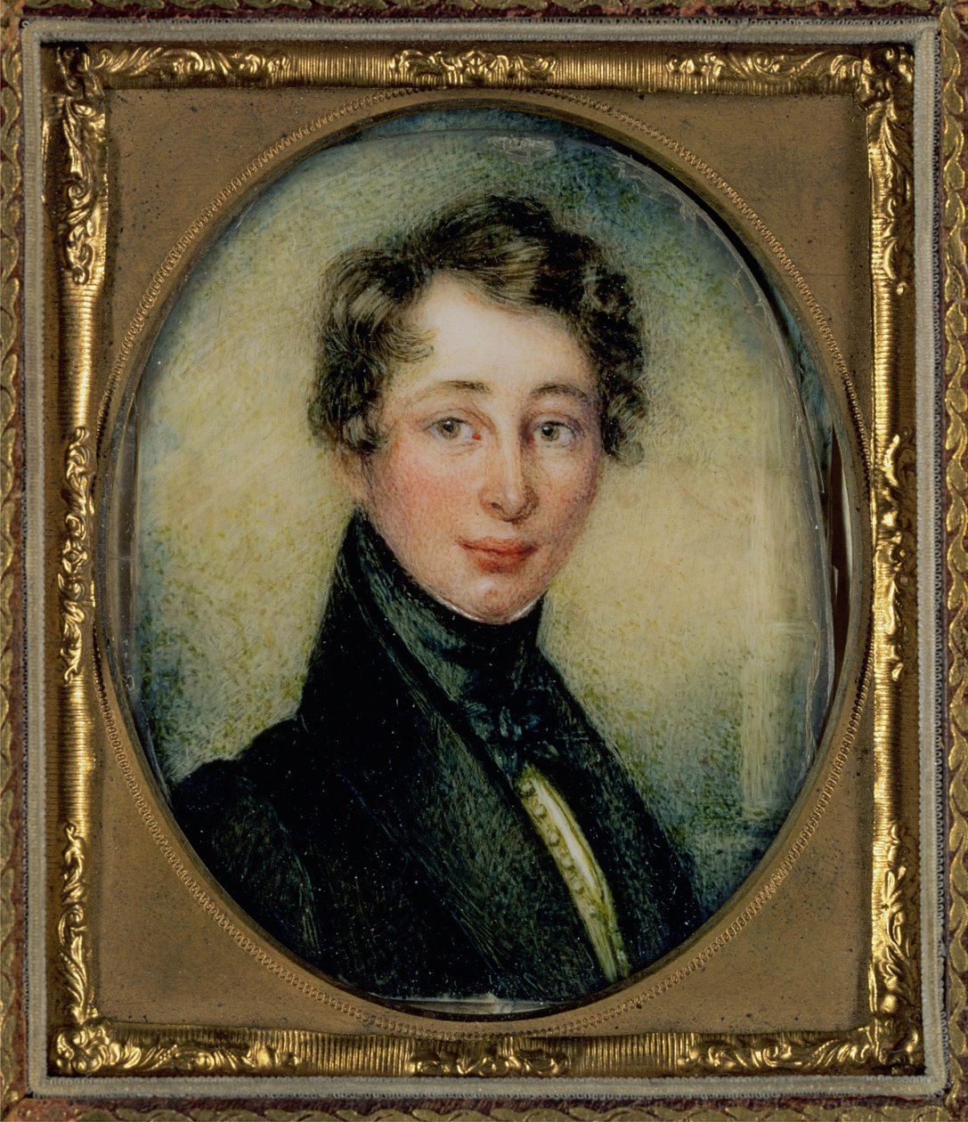 Portrett av Charles Dickens (1812–70) 18 år gammel, 1830 av Janet Ross