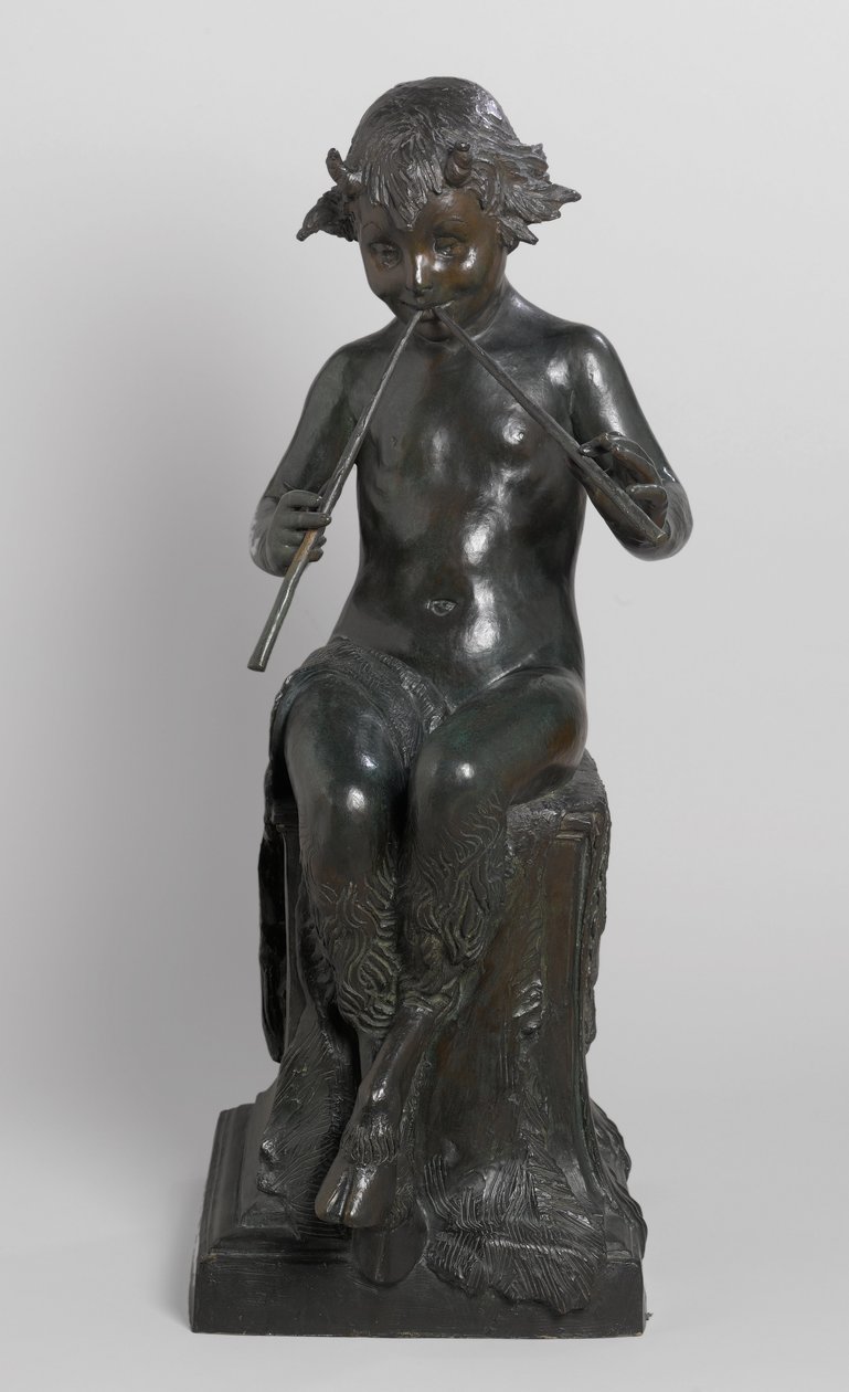 Sittende Faun av Janet Scudder