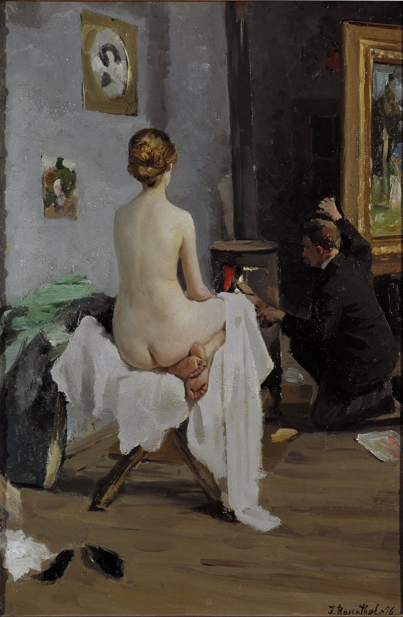 Malers atelier av Janis Rozentals