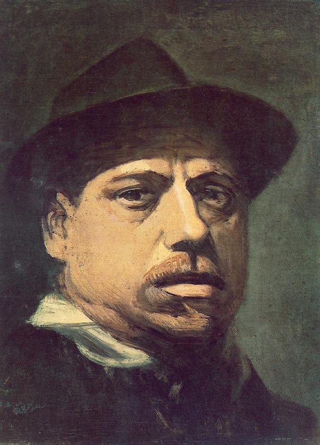 Selvportrett av Janos Nagy Balogh