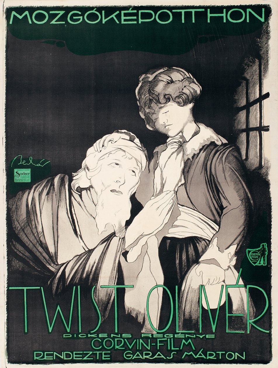 Plakat for stumfilmen 