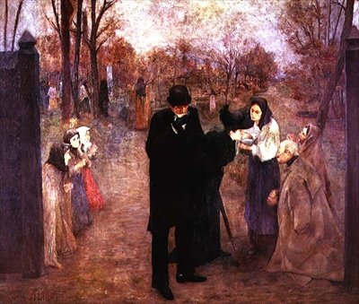 Lidende, 1892 av Janos Thorma