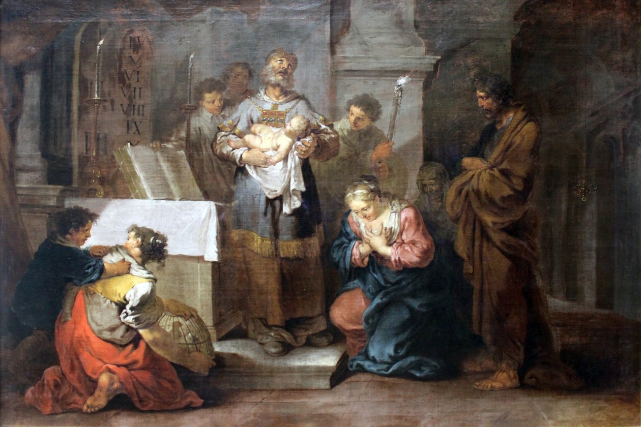 Presentasjonen i templet av Januarius Zick