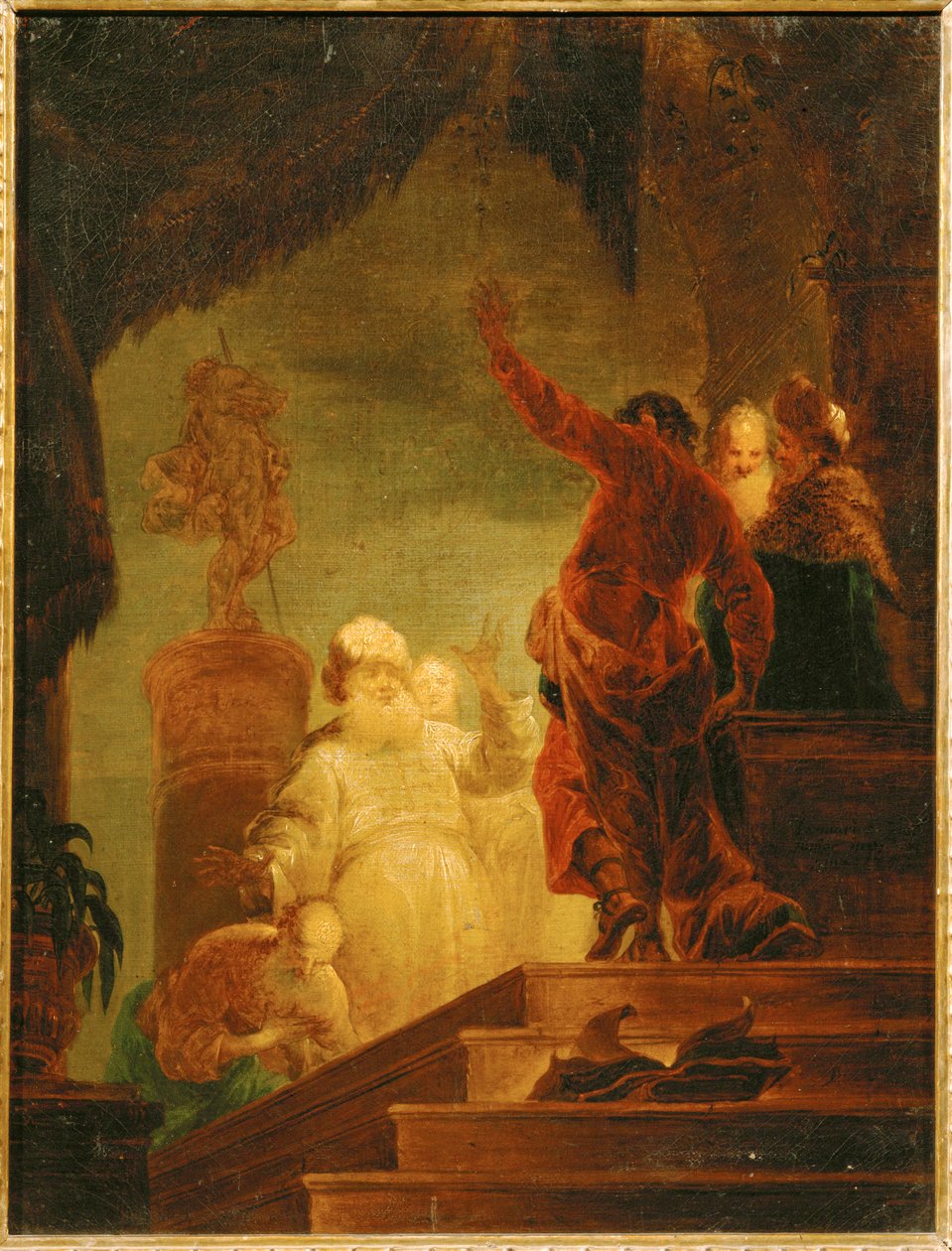Sankt Paulus i Athen av Januarius Zick