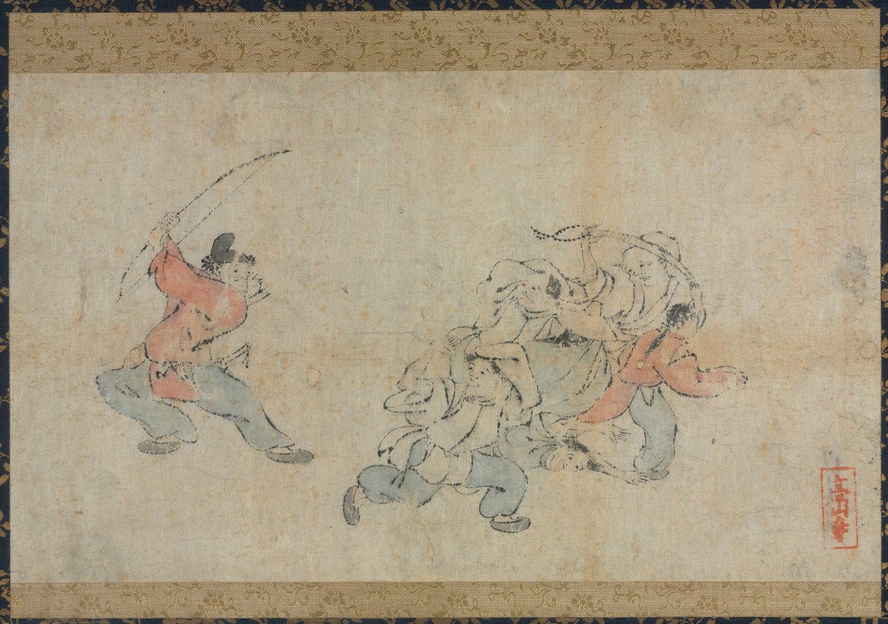 Toba-e (komisk bilde) av Japan, Edo period
