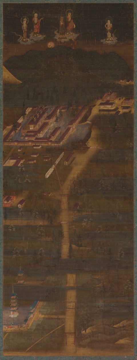 Med Shrine Mandala av Japan, Kamakura period