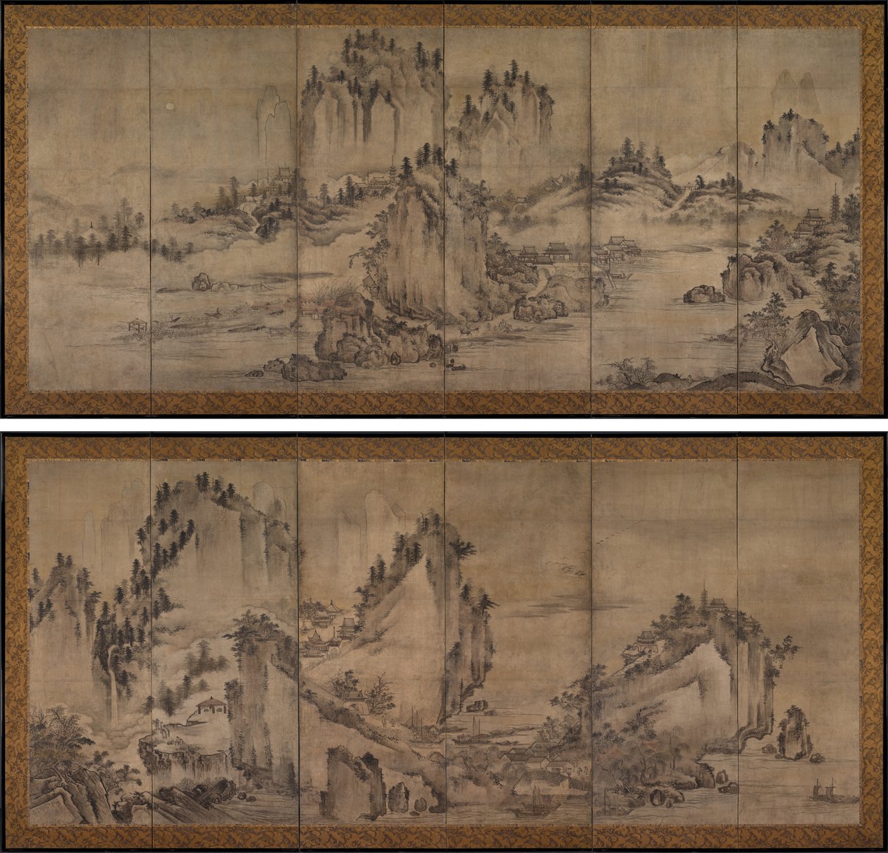 Landskap av Japan, Muromachi period