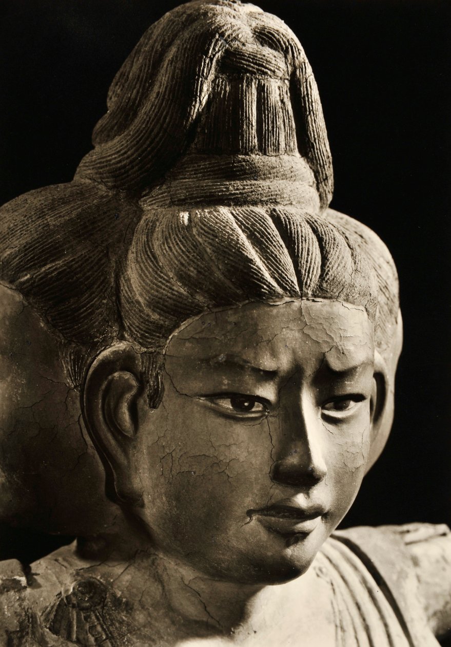 Ashura, fra 800-tallet, Nara-perioden, Kofukuji, 1950 av Japanese Photographer
