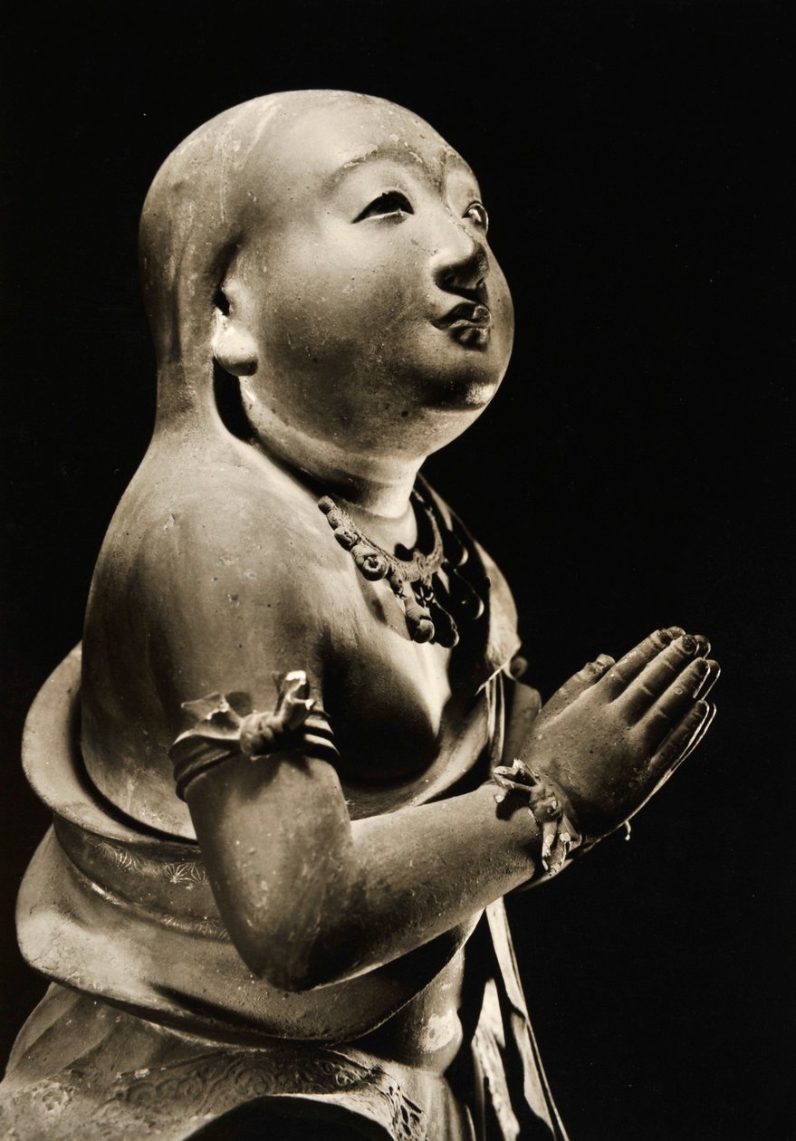 Attendant, fra 800-tallet, Nara-perioden, Todaiji, Japan, 1950 av Japanese Photographer