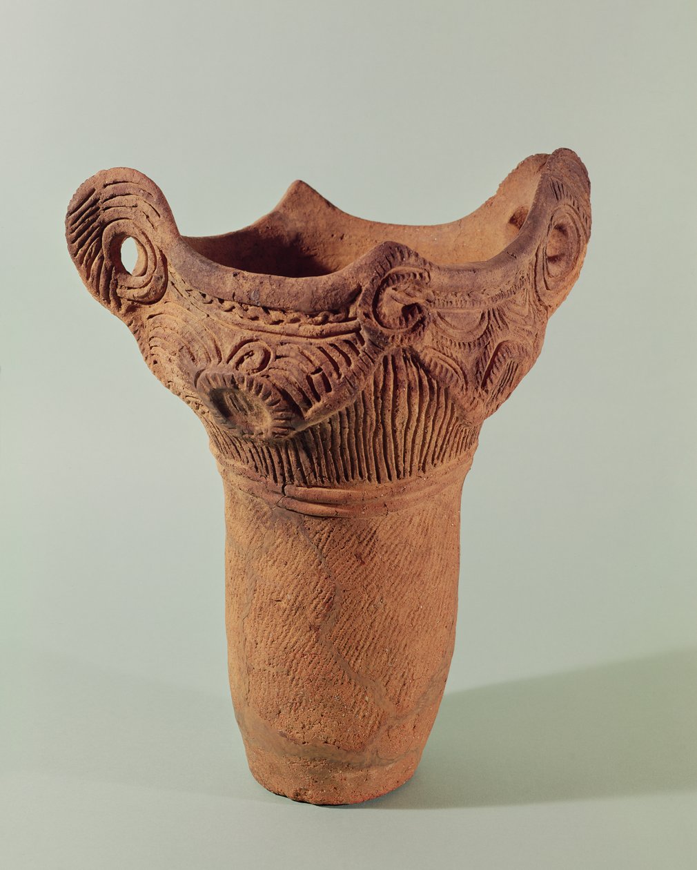Jomon vase fra Kanto-provinsen (lertøy) av Japanese School