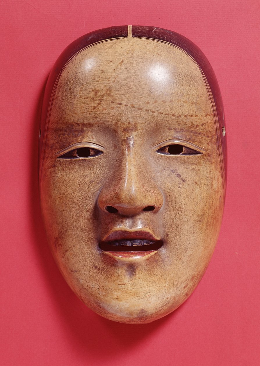 Ingen teatermaske av Japanese School