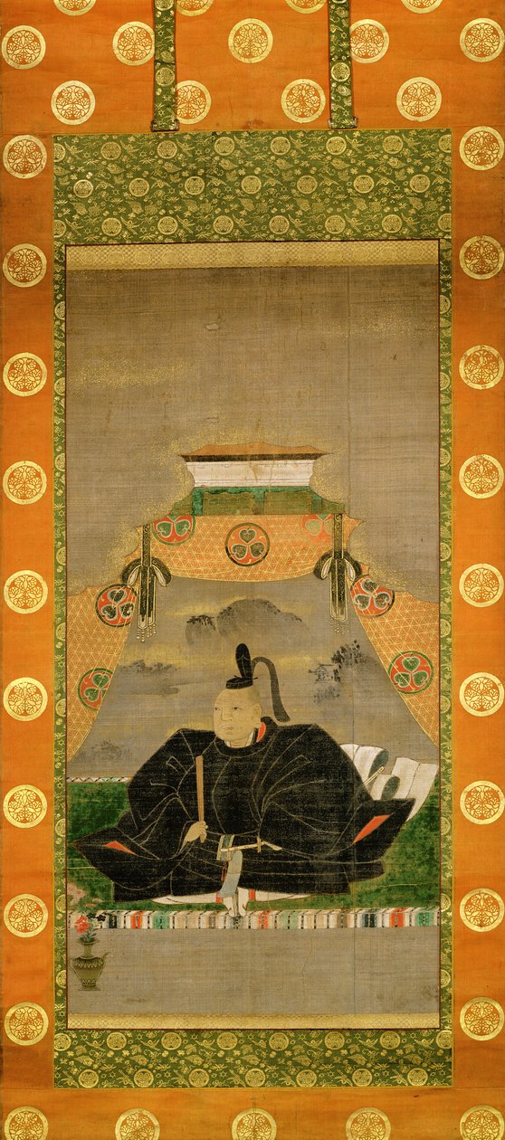 Po RT kommer fra Ieyasu Tokugawa (1543-1616), Japan sleep, 17th line slang ry av Japanese School