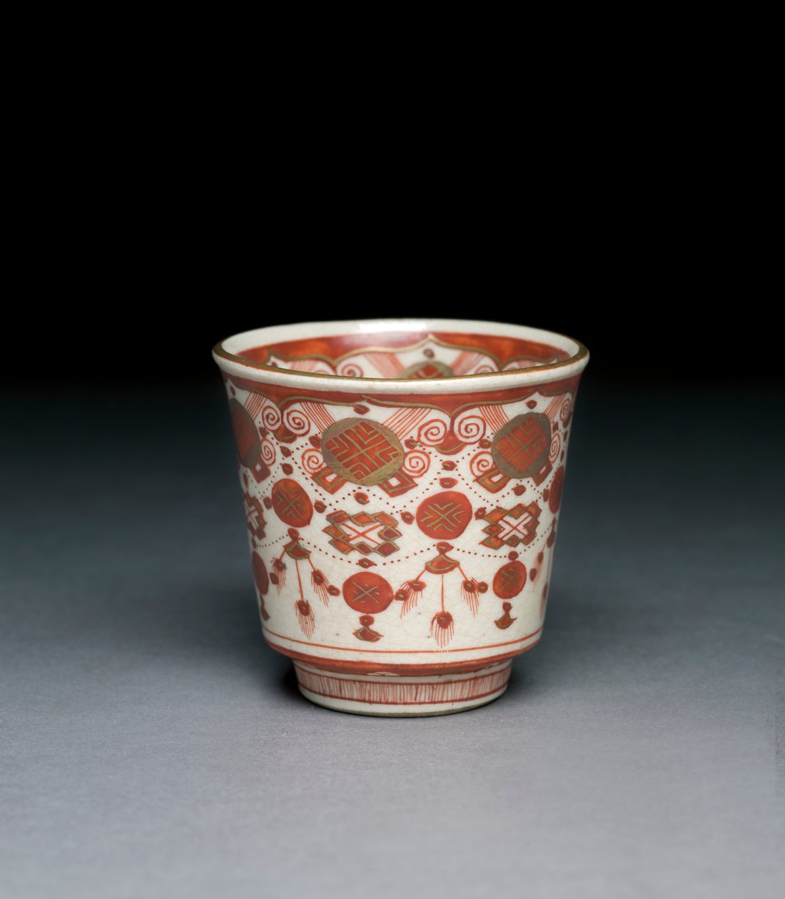 Cup, Kaga-provinsen, Meiji-tiden (porselen) av Japanese School