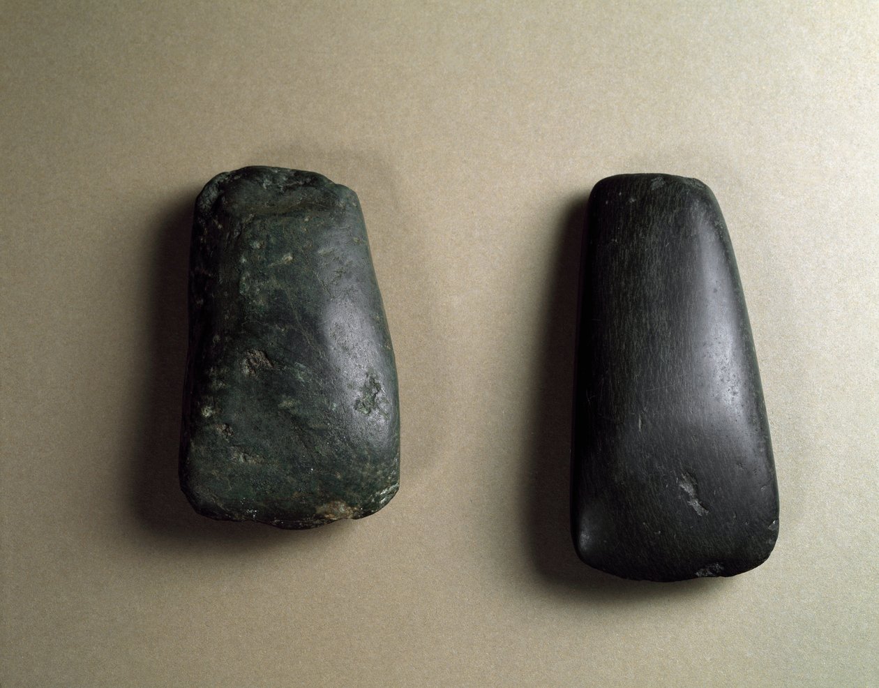 Økseblad av flint, Jomon-perioden 4500-3700 f.Kr av Japanese School