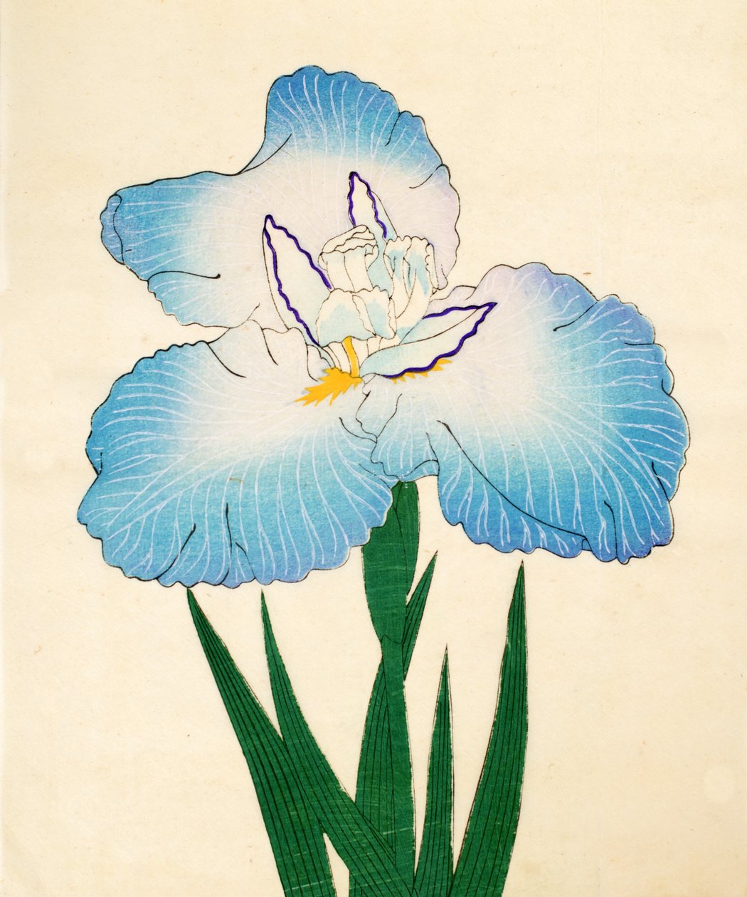 Irojiman, nr. 80, 1890 (treblokktrykk i farger) av Japanese School