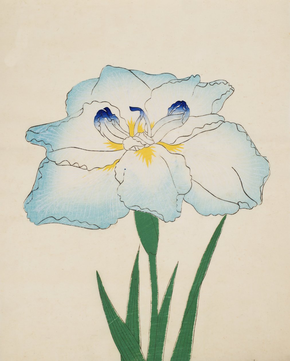 Issui-No-Gin, nr. 34, 1890 (farget treblokktrykk) av Japanese School