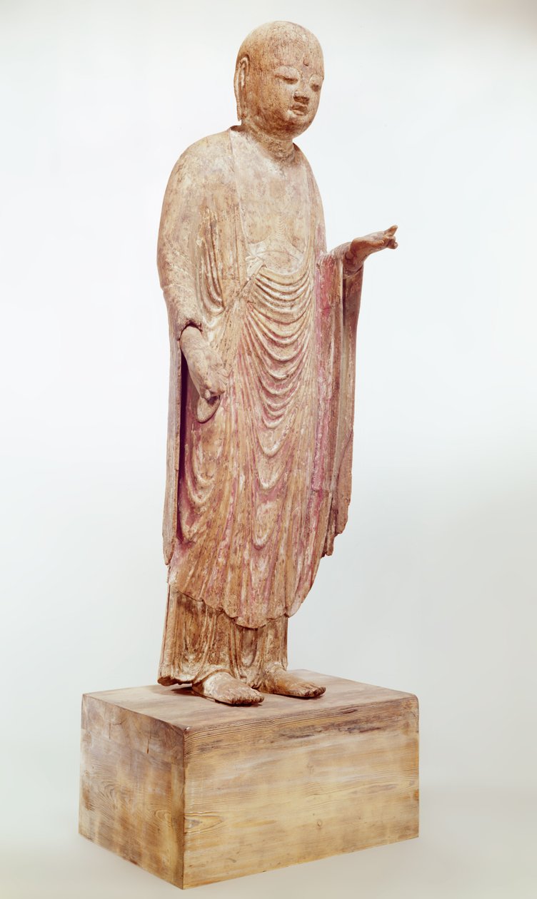 Jizo, Heian-perioden (tre) (se også 2664) av Japanese School
