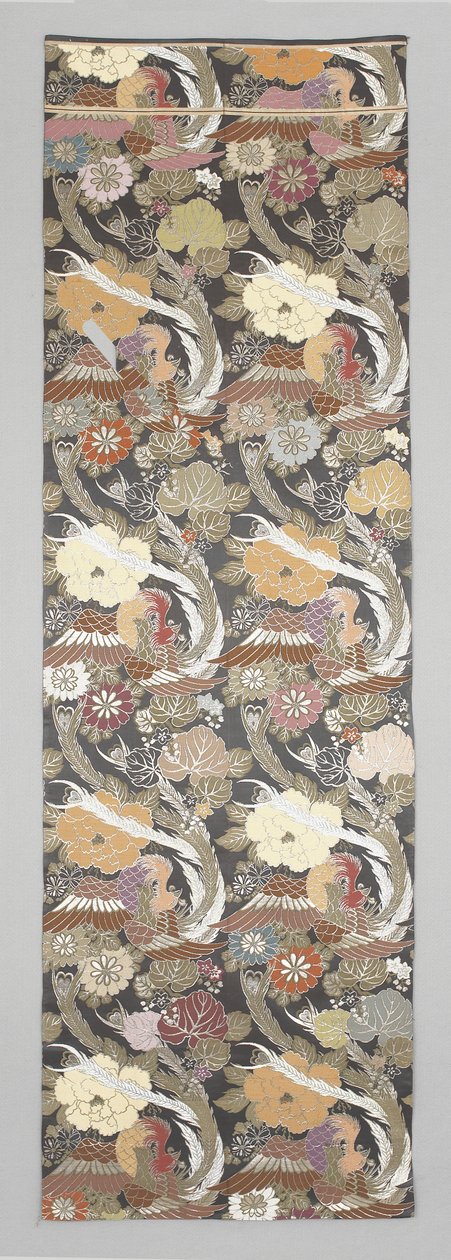 Obi Fragment av Japanese School