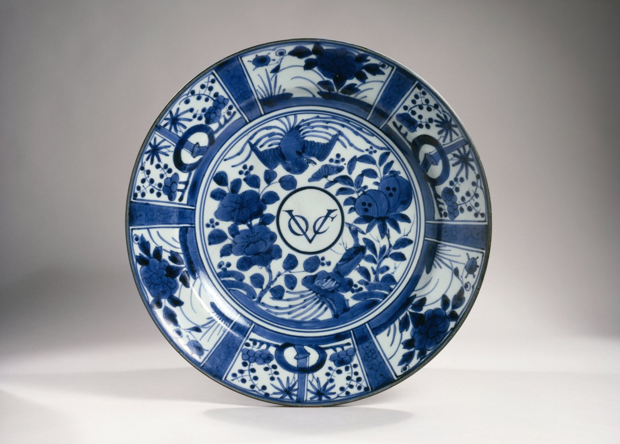 Plate, Edo-periode av Japanese School