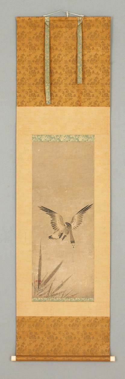 Siv og villgås, sent 1400-tall - tidlig 1500-tall (blekk på papir, elfenben) av Japanese School