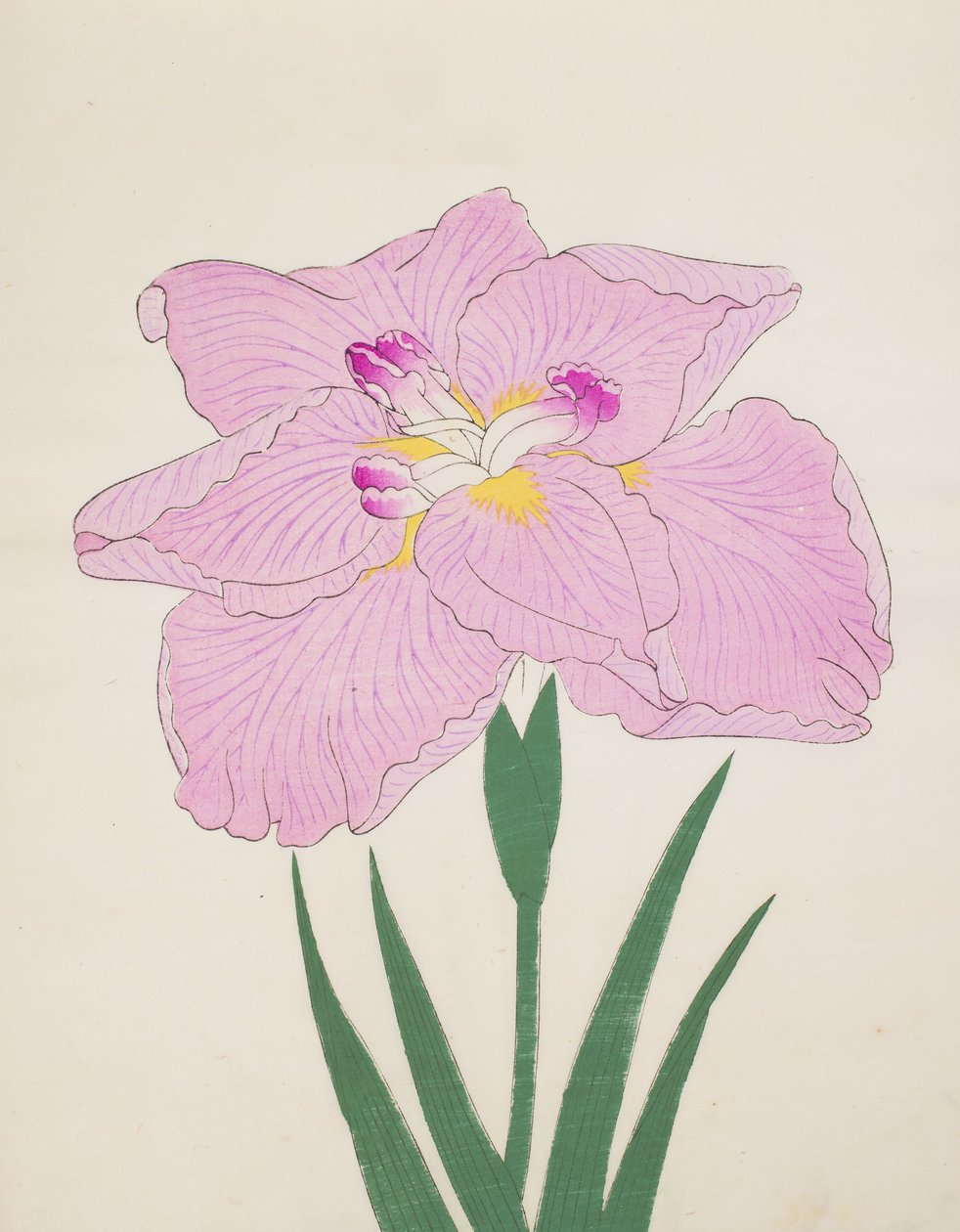 Shu-Fu-Raku, nr. 58, 1890 (farget treblokktrykk) av Japanese School