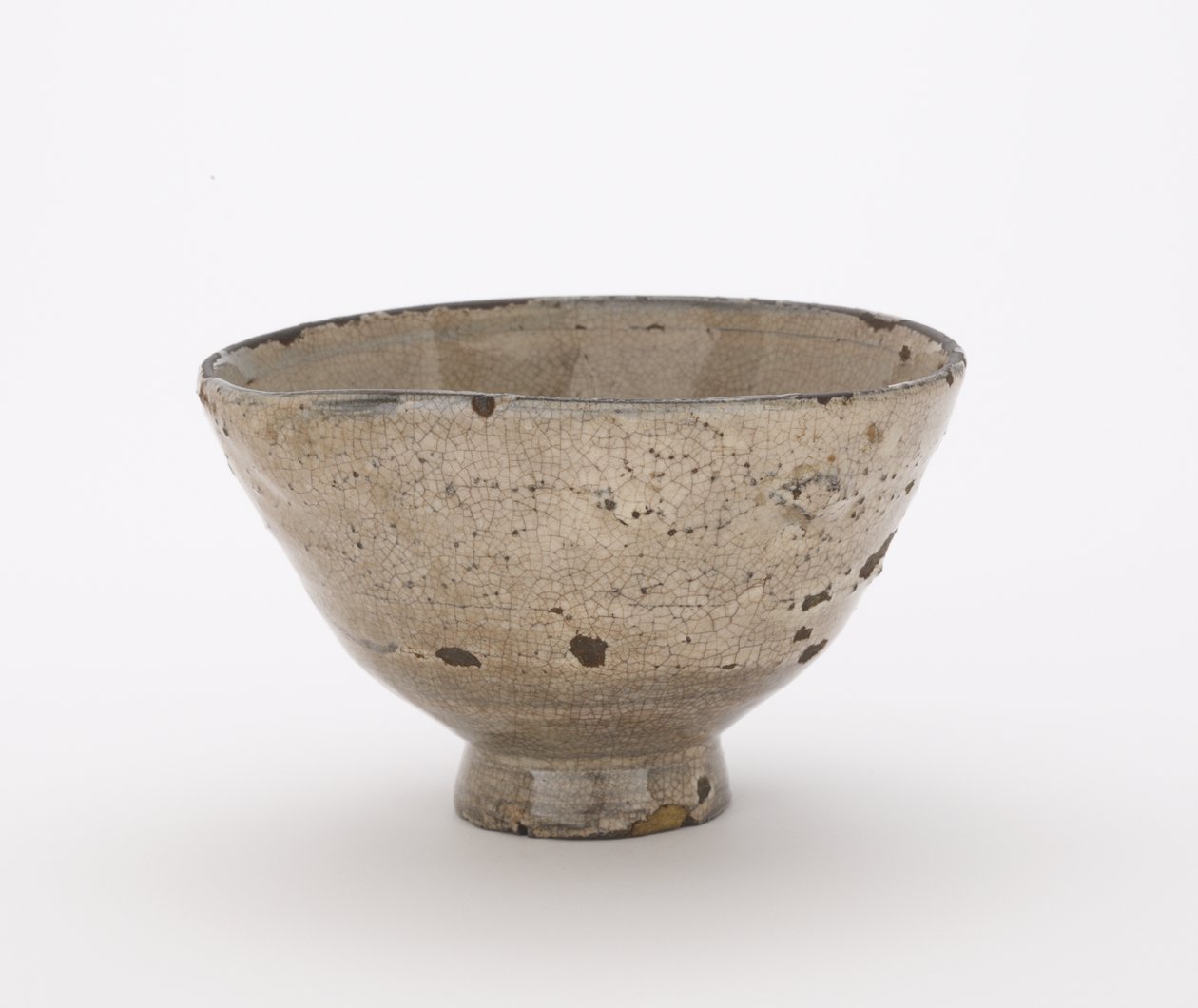 Tebolle, muligens Hagi ware, Tebolle (chawan) av Japanese School