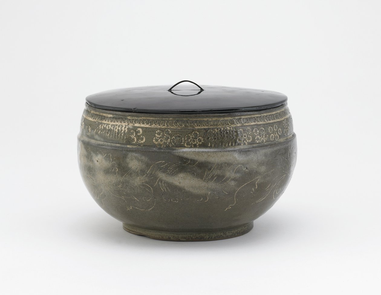 Vannkrukke for teseremoni, Kumamoto prefektur, Edo-periode, 1700-1800-tallet (keramikk) av Japanese School