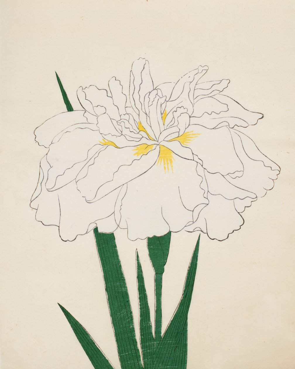 Ujaku-No Nagisa. 61, 1890 av Japanese School