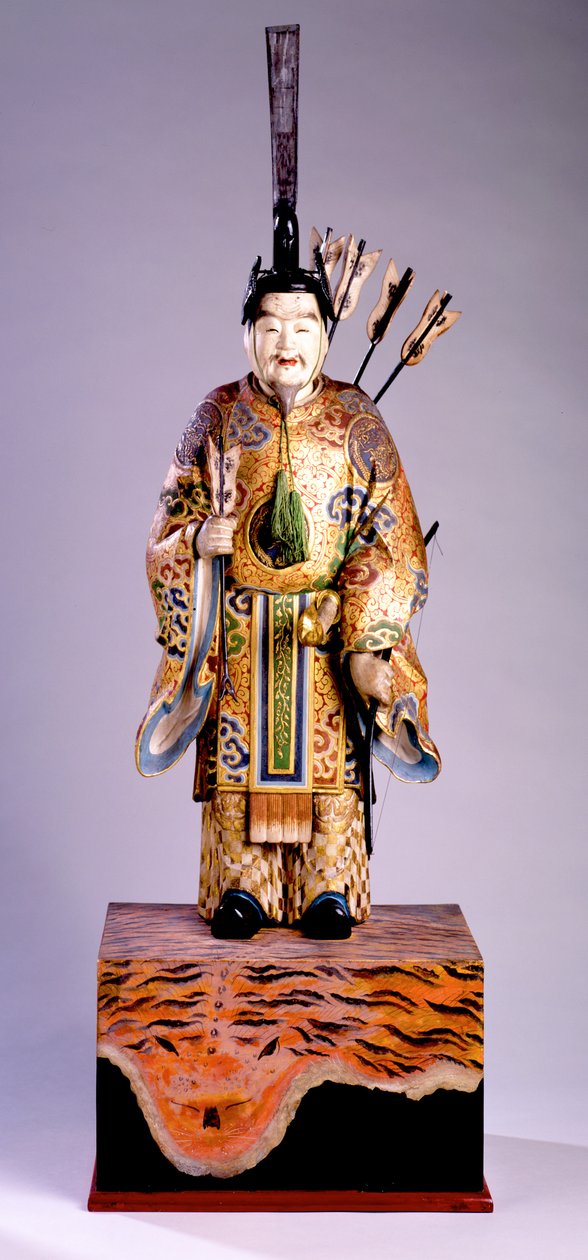 Zuijin (? Høyreminister?) (tre) av Japanese School
