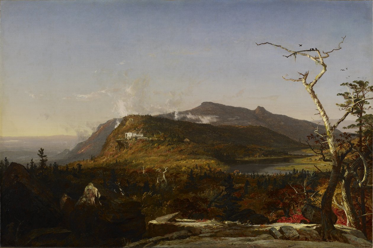 Catskill Mountain House av Jasper Francis Cropsey