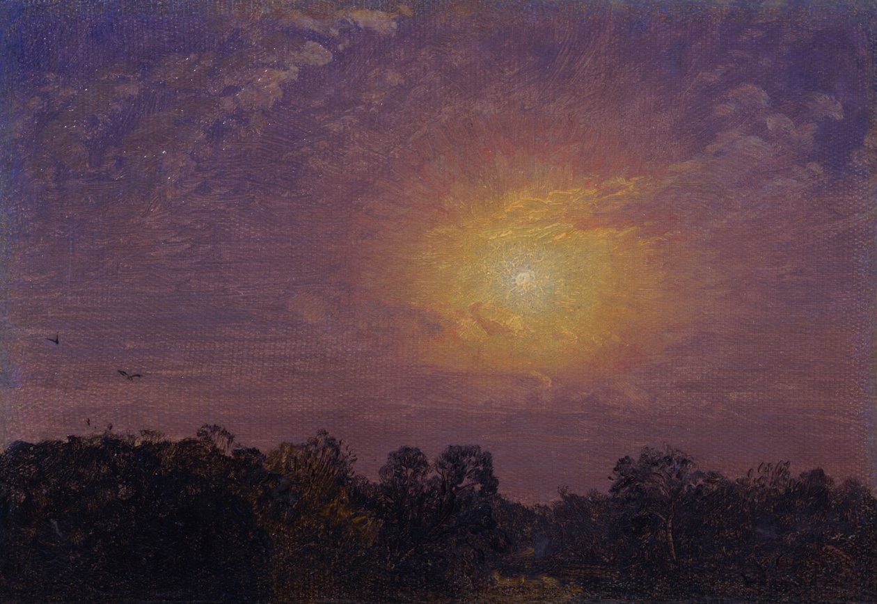 Kveld, 1859 av Jasper Francis Cropsey