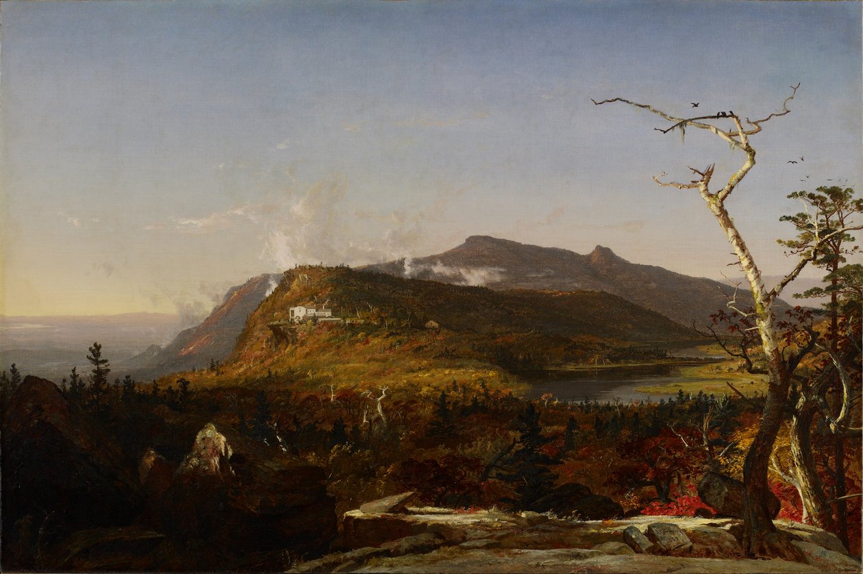 Catskill Mountain House av Jasper Francis Cropsey