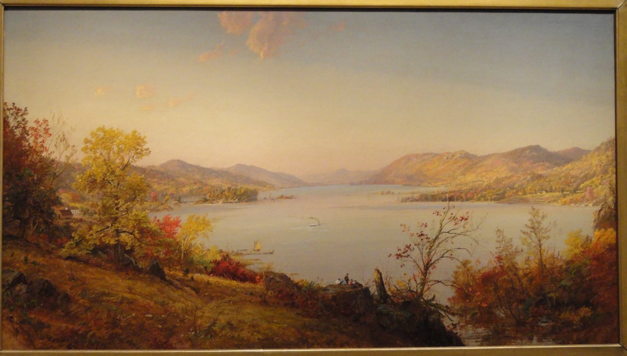 Greenwood Lake av Jasper Francis Cropsey